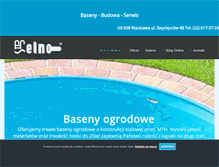 Tablet Screenshot of elno.pl